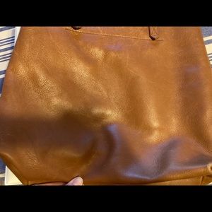 Madewell Medium Transport Leather Tote